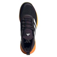 Zapatillas Adidas Adizero Ubersonic 4.1 Clay Negro Plata Naranja Mujer