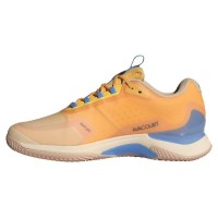 Zapatillas Adidas Avacourt 2.0 Clay Naranja Negro Azul Mujer