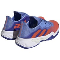 Zapatillas Adidas Barricade Azul Lucido Rojo Solar