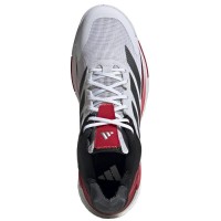 Zapatillas Adidas Crazyquick Boost Padel Blanco Negro Rojo