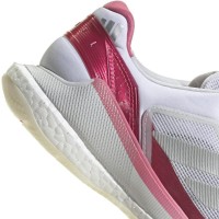 Adidas Crazyquick Boost Padel Blanc Argent Rose Baskets Femme