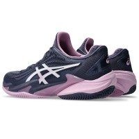 Zapatillas Asics Court FF 3 Clay Azul Indigo Blanco Mujer