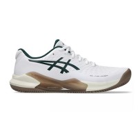 Zapatillas Asics Gel Challenger 14 Clay Blanco Verde Oscuro