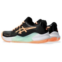 Zapatillas Asics Gel Challenger 14 Padel Negro Naranja Mujer