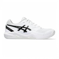 Chaussures Asics Gel Dedicate 8 Padel Blanc Noir