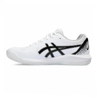 Chaussures Asics Gel Dedicate 8 Padel Blanc Noir