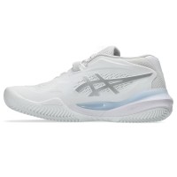 Asics Gel Resolution X Clay White Silver Women''s Sneakers