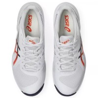 Asics Solution Swift FF 2 Clay White Blue Orange Sneakers