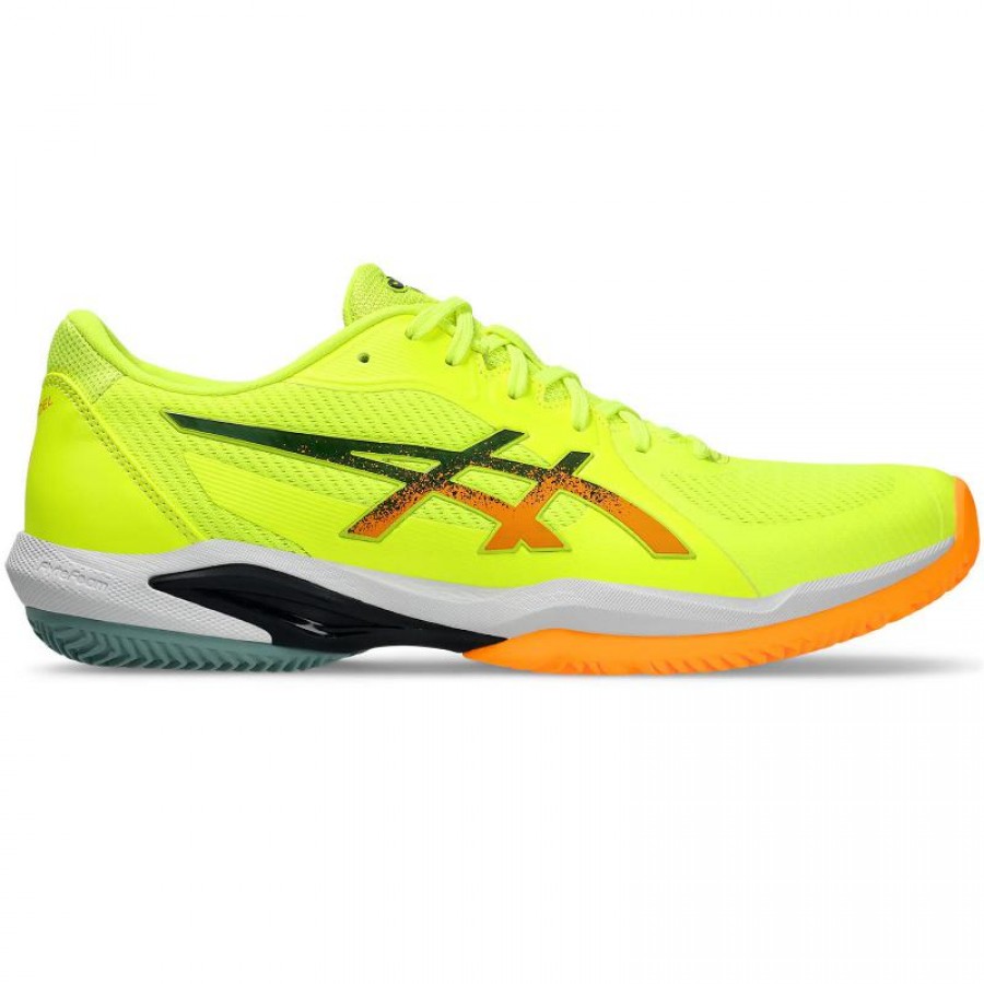 Zapatillas Asics Solution Swift FF 2 Padel Amarillo Naranja