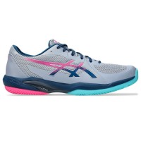 Zapatillas Asics Solution Swift FF 2 Padel Gris Azul Mako