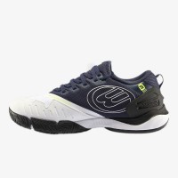 Bullpadel Paquito Navarro Hack Hybrid Fly 22I White Navy Blue Sneakers