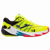 Joma WPT Open 2209 Fluorescent Yellow Black Sneakers