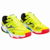 Joma WPT Open 2209 Fluorescent Yellow Black Sneakers