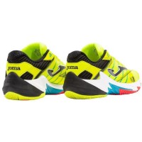 Joma WPT Open 2209 Fluorescent Yellow Black Sneakers