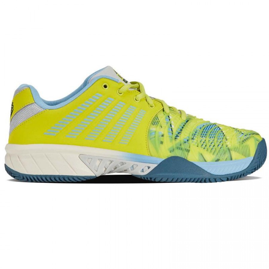 Zapatillas Kswiss Express Light 3 HB Padel Amarillo Azul