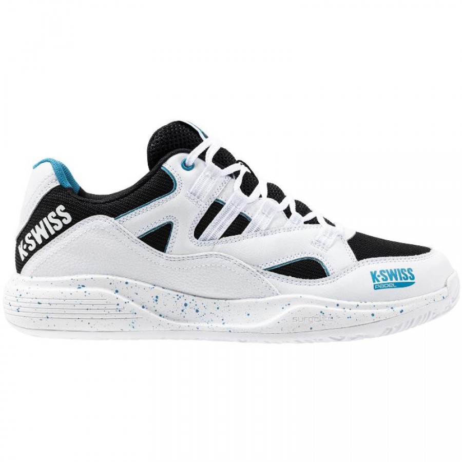 Zapatillas Kswiss Tura Team Padel Blanco Negro Azul