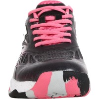 Zapatillas Lotto Superrapida 200 IV Negro Fucsia Mujer