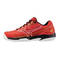 Zapatillas Mizuno Break Shot 4 CC Rojo Blanco Negro