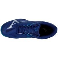 Zapatillas Mizuno Wave Exceed Light 2 Clay Azul Oscuro Blanco