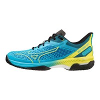 Zapatillas Mizuno Wave Exceed Tour 5 CC Azul Amarillo