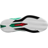 Wilson Rush Pro 4.5 Terre battue Blanc Vert Noir Baskets