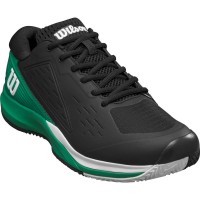 Wilson Rush Pro Ace CLAY Noir Vert Blanc Sneakers