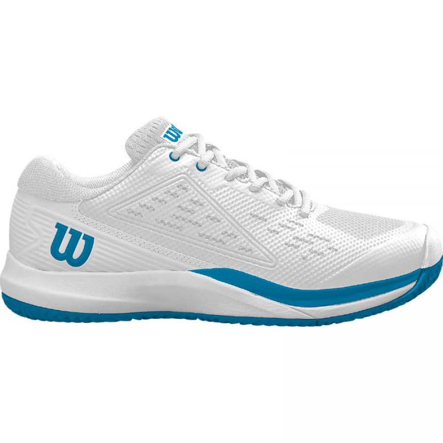 Wilson Rush Pro Ace OZ Blanc Bleu Baskets