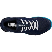 Zapatillas Wilson Rush Pro L Azul Marino Blanco Junior