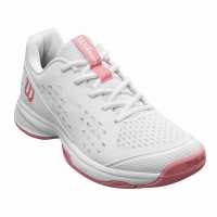 Wilson Rush Pro L Blanc Mauve Junior Sneakers