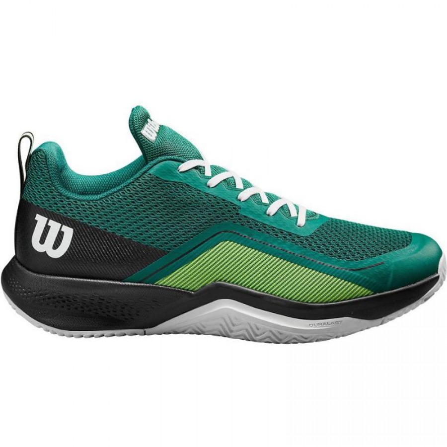 Zapatillas Wilson Rush Pro Lite Verde Negro Blanco